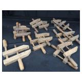 VINTAGE HAND SCREW CLAMPS