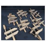 VINTAGE HAND SCREW CLAMPS