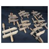 VINTAGE HAND SCREW CLAMPS