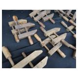 VINTAGE HAND SCREW CLAMPS