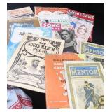 ANTIQUE / VINTAGE MAGAZINES AND SHEETMUSIC