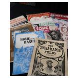 ANTIQUE / VINTAGE MAGAZINES AND SHEETMUSIC