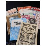ANTIQUE / VINTAGE MAGAZINES AND SHEETMUSIC