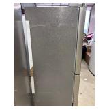 FRIGIDAIRE -36 in 29 cu. ft. Standard Depth French Door Refrigerator in Smudge-Proof Stainless Steel with Internal Water Dispenser  Model # frfn2813af4  MSRP $1,887