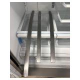 FRIGIDAIRE -36 in 29 cu. ft. Standard Depth French Door Refrigerator in Smudge-Proof Stainless Steel with Internal Water Dispenser  Model # frfn2813af4  MSRP $1,887