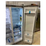 Frigidaire -Gallery 36 in. 26 cu. ft. Standard Depth Side-by-Side Refrigerator in Stainless Steel with Internal Water Dispenser  Model # grsn2620af0  MSRP $1,599