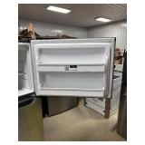 30 in. 18.3 cu. ft. Garage Ready Top Freezer Refrigerator in Stainless Steel  Model # fftr1835vsc  MSRP $849