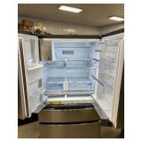 Gallery 36 in. 26.3 cu. ft. 4-Door French Door Standard Depth Refrigerator in Smudge-Proof Stainless Steel  Model # Grms2773Af02  MSRP $3,199