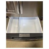 Gallery 36 in. 26.3 cu. ft. 4-Door French Door Standard Depth Refrigerator in Smudge-Proof Stainless Steel  Model # Grms2773Af02  MSRP $3,199