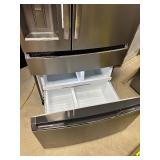 Gallery 36 in. 26.3 cu. ft. 4-Door French Door Standard Depth Refrigerator in Smudge-Proof Stainless Steel  Model # Grms2773Af02  MSRP $3,199