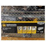 Northern Tool-Wide Truck Toolbox, 36in.L x 24in.W x 18in.H, Aluminum, $419 Retail