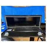 Used - Northern Tool + Equipment Underbody Truck Toolbox with Drop Door, 48in. x 17in. x 18in., Steel, Gloss Black, T-Handle Latches $439 Retail