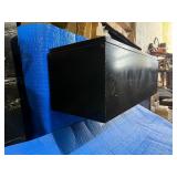 Used - Northern Tool + Equipment Underbody Truck Toolbox with Drop Door, 48in. x 17in. x 18in., Steel, Gloss Black, T-Handle Latches $439 Retail