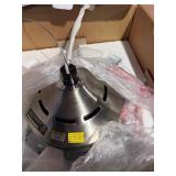 $949.99 Retail - Bannon 120in. High-Volume Ceiling Fan, 40,000 CFM, 1/9 HP- New- Never Installed- All parts accounted for