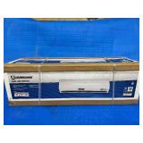 $329.99 Retail - Strongway Air Curtain, 36in., 1/2 HP, 816 CFM, 2 Speeds, Includes Remote Control-Brand New Unopened!