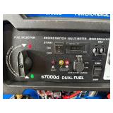 Powerhorse Portable Generator with Electric Start, 7000 Watts - Assembled-  Brand New unit- Dual Fuel