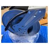 Klutch Auto-Rewind Air Hose Reel with 3/8in. x 50ft. Rubber Hose, 300 PSI Brand New with very minor scratches