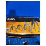 Klutch 4-Pc. Gear Puller Set- opened box , $50 Retail