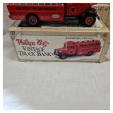 Phillips 66 Truck Bank. Battery Operated