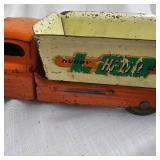 Vintage Sand Loader and Buddy L Scoop and Dump