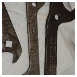 Vintage Set of John Deere Wrenches