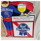 24x20 Metal Sign Pabst Blue Ribbon
