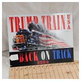 16x12 Trump Train Metal Sign