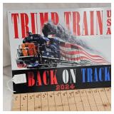 16x12 Trump Train Metal Sign