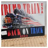 16x12 Trump Train Metal Sign