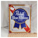 16x12 Pabst Blue Ribbon Metal Sign