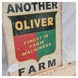 16x12 Another Oliver Metal Sign