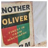 16x12 Another Oliver Metal Sign
