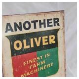 16x12 Another Oliver Metal Sign