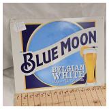16x12 Blue Moon Metal Sign