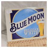 16x12 Blue Moon Metal Sign