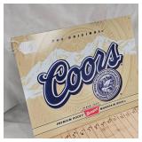 16x12 Coors Metal Sign