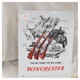 16x12 Winchester Metal Sign
