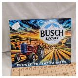 16x12 Busch Light Metal SIgn