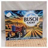 16x12 Busch Light Metal SIgn