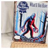 16x12 Pabst Metal Sign
