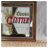 15x15 Coors Cutter Mirrored Sign