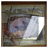 15x15 Pabst Blue Ribbon Mirrored Sign
