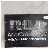 20x15 Vintage RCA Sign