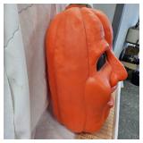 Huge 28" Blow Mold Vintage Halloween Pumpkin