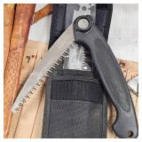 Lot of Knives, Rapalas, Finland Gerber and Buck Knives
