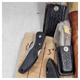 Lot of Knives, Rapalas, Finland Gerber and Buck Knives
