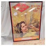 24x18 Grain Belt Beer Poster
