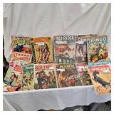 12 Vintage Western Comic Books, 50