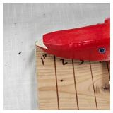 2 Spearing Decoys Red&White, 15"