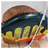 2 Spearing Decoys Red&White, 15"